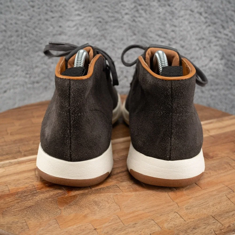 Mens 7 M Cole Haan Grand Pro Chukka Boot Brown Suede Leather Low Sneaker C24661